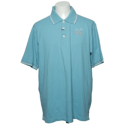 Marks & Spencer Blue Harbour, Poloshirt, Größe: XXL, Blau, Baumwolle #ppf