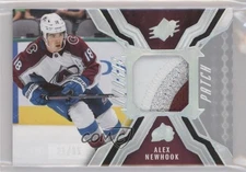2021-22 SPx Rookie Jersey Patch 21/35 Alex Newhook #RJ-AN Patch 11w7