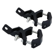 2PCS Motorcycle Headlight Bracket, Heavy-Duty Motorbike Tube Clamp Turn Small