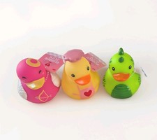 Target 2026 VALENTINES Rubber Duck Mini Figure 2.5" Set of 3 Ducks