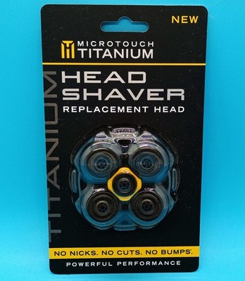 Microtouch Titanium Head Shaver Replacement Head - NIP New Sealed