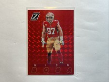 2023 Panini Zenith #17 Nick Bosa 1994 Pacific Red Color Match