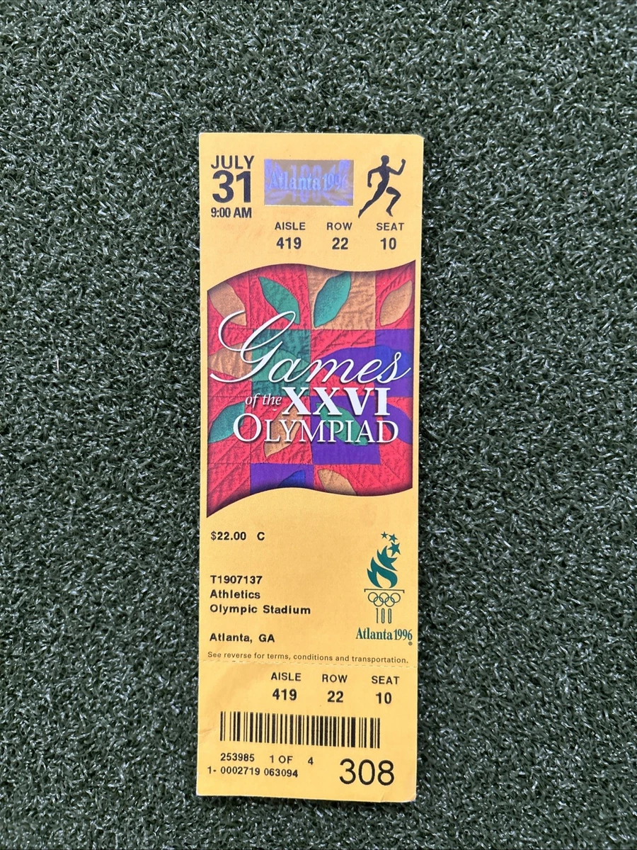 Vintage Sports 1996 Olympics Memorabilia for sale | eBay