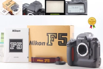 ⏯ Rasterbildschirm [Top NEUWERTIG in Box] Nikon F5 analoge Spiegelreflexkamera 35 mm Gehäuse aus Japan - Bild 1 von 4