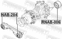 Febest Wellendichtring, Antriebswelle 95HBY-34480813R FüR Lexus Toyota