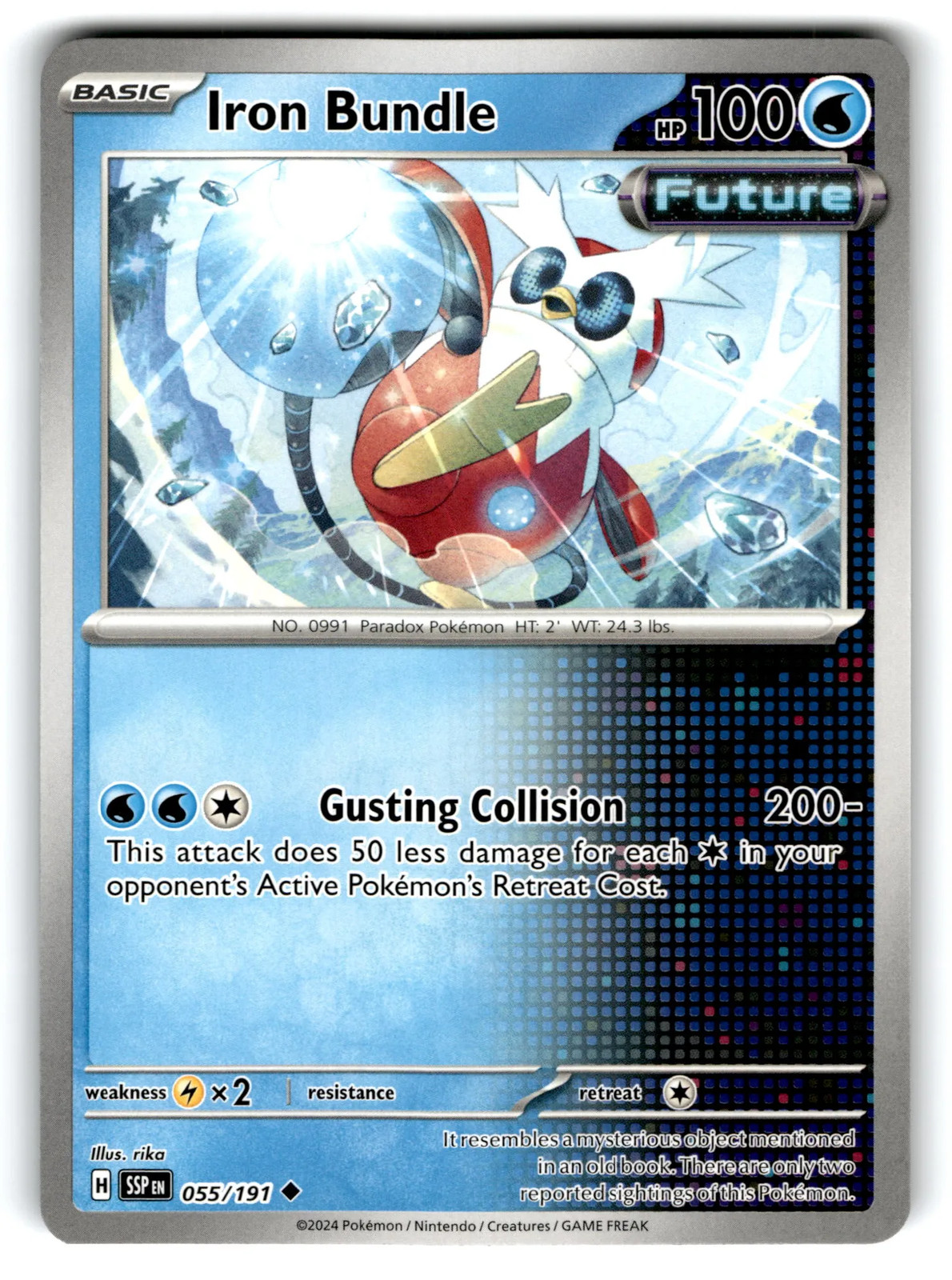 2024 Pokemon Iron Bundle #55/191