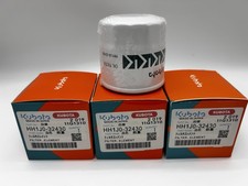 3-PACK KUBOTA OIL FILTER HH1J0-32430 REPLACES OLD HH150-32430 GRASSHOPPER 100800