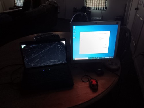 Used Laptop, Compaq 610 with windows 10