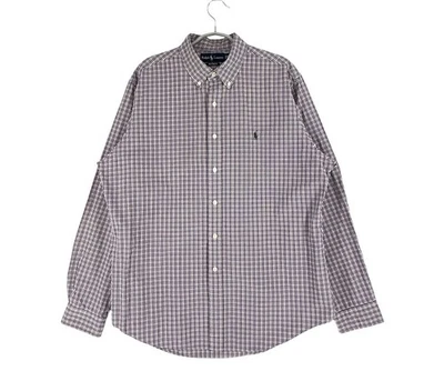 Ralph Lauren Herren Lässig Custom Fit Langarm Hemd Größe 17-XL - Bild 1 von 4