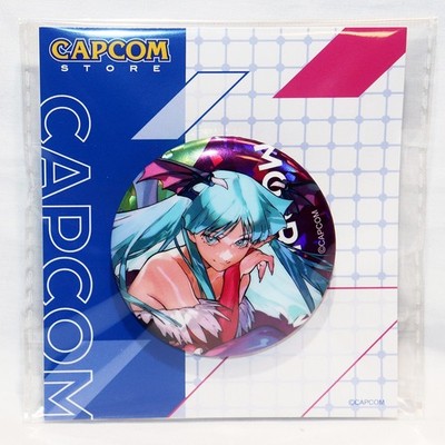 CAPCOM Store Official Holo Pins Badge Morrigan Vampire Savior Dark Stalkers