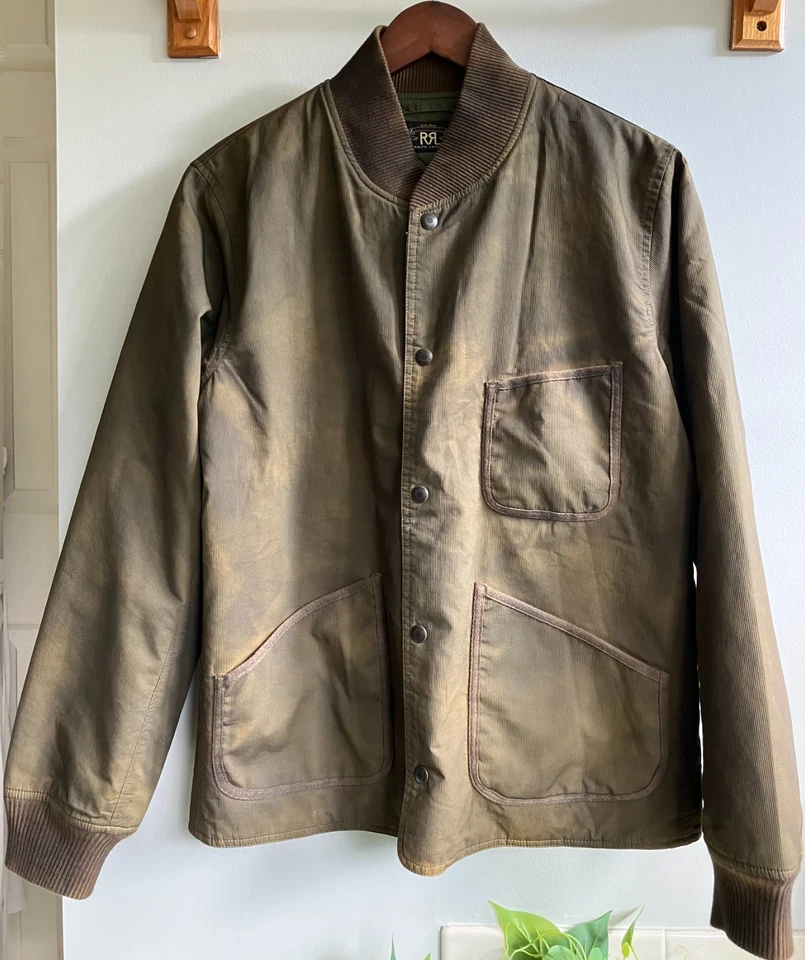 Chaqueta de tela de selva de algodón RRL Ralph Lauren Foto 2 de 4