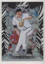 2019 Panini Prizm Tier III Zebra Prizm 54/99 Chad Sobotka #283 sy1