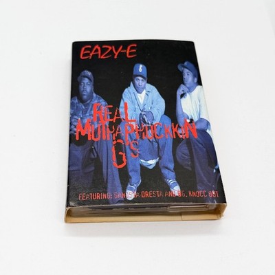 Real Muthaphuckkin' G's - Single by Eazy-E Hip Hop Cassette Tape 1993 Ruthless