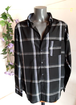 IDENTIC MAN  Herren Hemd Gr L schwarz