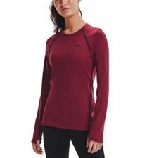 Under Armour Women's ColdGear Cozy Long Sleeve Crew Shirt League Size XS