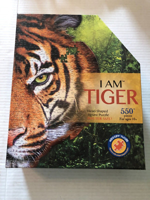 ''I AM TIGER''  550 PIECE PUZZLE BY MADD CAPP PUZZLES