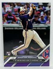 2024 Topps Now #222 Johnathan Rodriguez RC Guardians PURPLE Parallel 11/25 SP