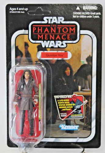 Star Wars The Vintage Collection VC85 Quinlan Vos Unpunched Card