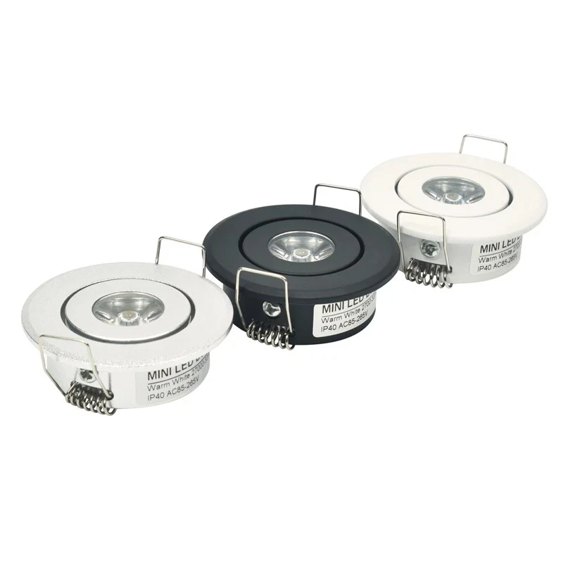 5/10x LED Flach Schwenkbar Einbaustrahler LED Mini Spot Einbauleuchte Einbauspot - Bild 2 von 4