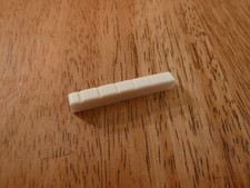 GUITAR NUT BONE SLOTTED 42MM FOR GIBSON LES PAUL EPIPHONE OR SIMILAR