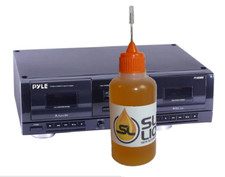Slick Liquid Lube Bearings BEST Lubricant 100% Synthetic Oil for Pyle Tape Decks