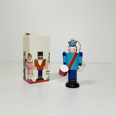 The Soldier Nutcracker Ornament Avon Collection Vintage