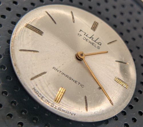 Ruhla UMF 39-12 8 3/4''' Vtg Watch Movements For Parts A - Picture 5 of 8