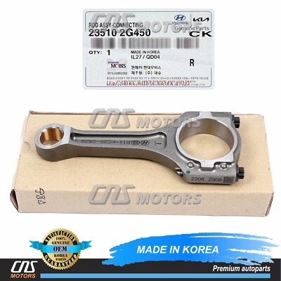 GENUINE  Connecting Rod for 2016-2023 GENESIS HYUNDAI KIA 2.0L TURBO 235102G450