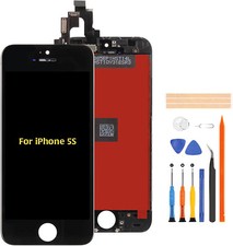 iPhone 5S/SE Screen Replacement / Pantalla de Repuesto  White or Black  / 4"