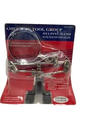 Magnifying Glass With Helping Hand Strong Clamps and Sturdy Base.