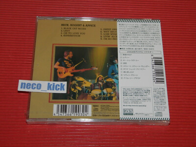 JEFF BECK TIM BOGERT & CARMINE APPICE JAPAN BLU-SPEC CD WITH OBI