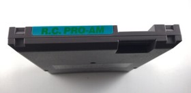R.C. Carro Caja Original PRO-AM 1988 NINTENDO NES Aut&eacute;ntico Probado Funciona