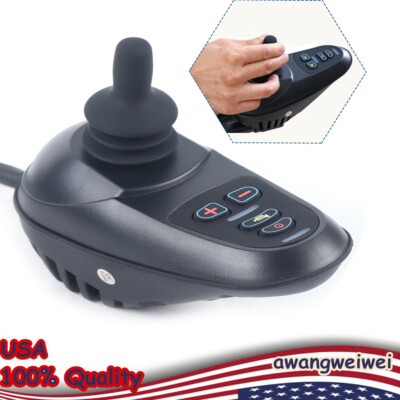 Waterproof Instruction Joystick Electric Power Wheelchair Controller 4 Keys