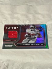 Keshawn Vaughn 2020 Panini Prizm Silver Prizm Patch #16 Rookie Gear