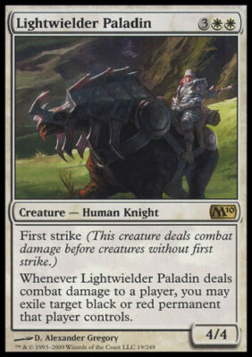 Magic the Gathering MTG Lightwielder Paladin Mixed Sets Same Art   LP
