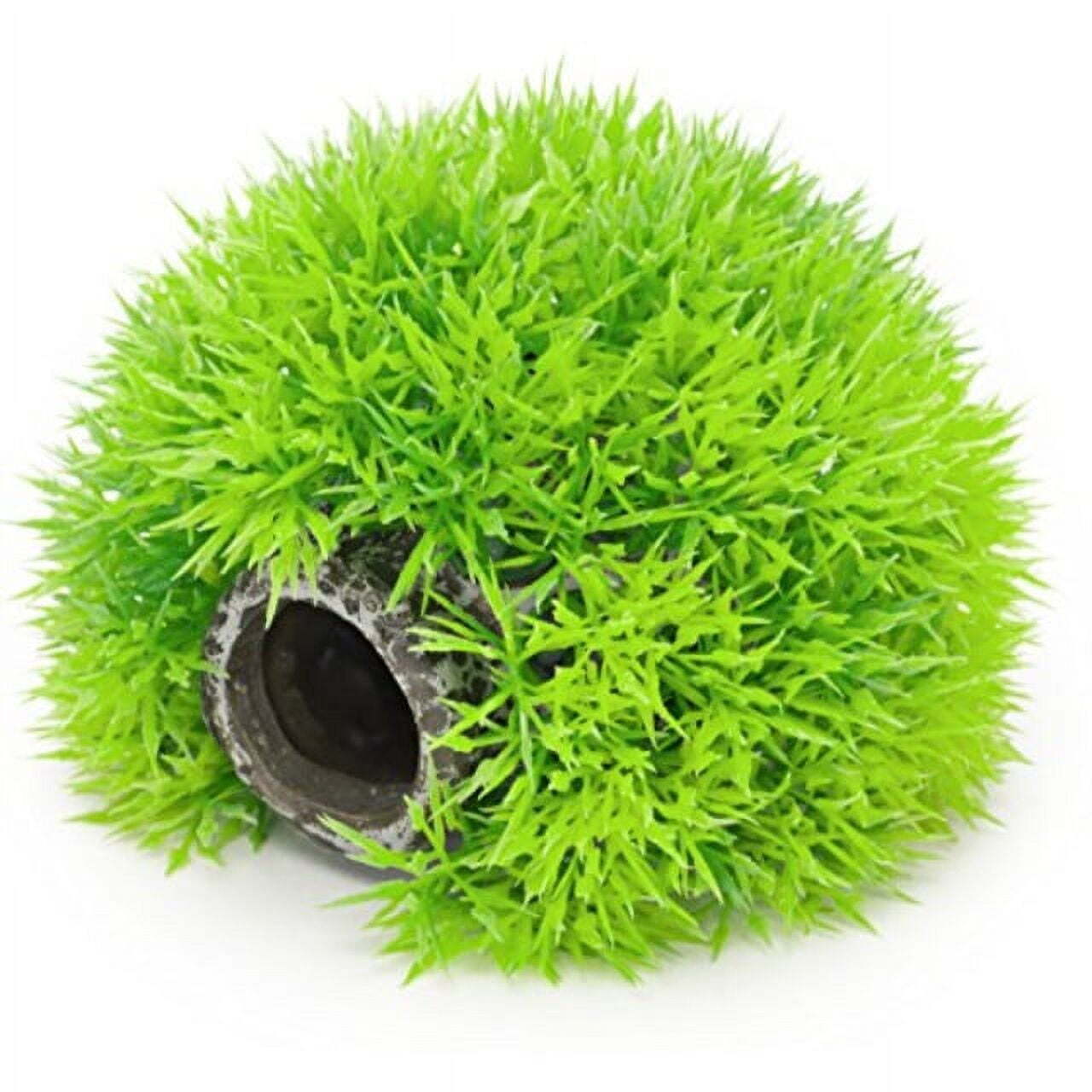 Realistic Green Grass Hideout for Aquariums and Fish Tanks
