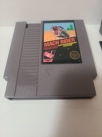 Mach Rider NES Nintendo Complete CIB NEAR MINT Non Rev-A 5 Screw Hangtab! RARE!