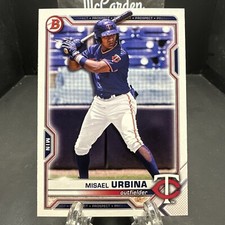 2021 Bowman Draft Misael Urbina #BD-68 Minnesota Twins