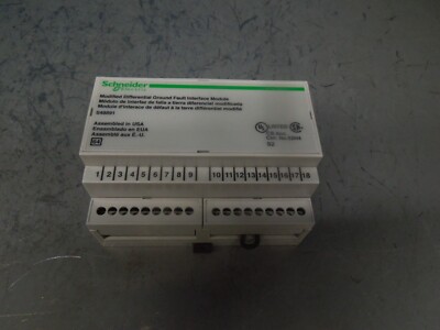 Schneider S48891 Modified Differential Ground Fault Interface Module