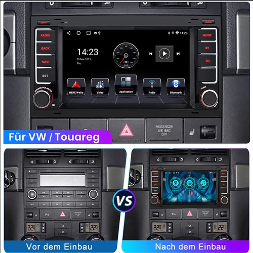 DAB+ Carplay Autoradio GPS KAM Android 13 Für VW T5 Transporter Multivan Touareg - Bild 5 von 16
