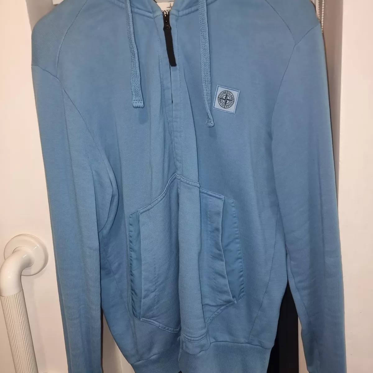 Stone Island Full TrackSuit Light Blue Large 34 36 Pristine