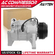 RAYTEN A/C Air Conditioner Compressor w/ Clutch for 2013-2023 Chevrolet Traverse