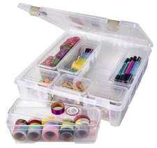 Artbin Organize Art Craft Supplies Super Satchel With Bins Made in USA