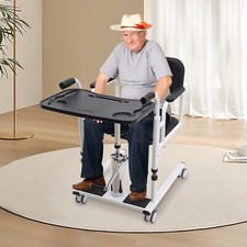 Hydraulic Patient Lift for Home,Transport Wheelchair, Transfer Aid for Elderly