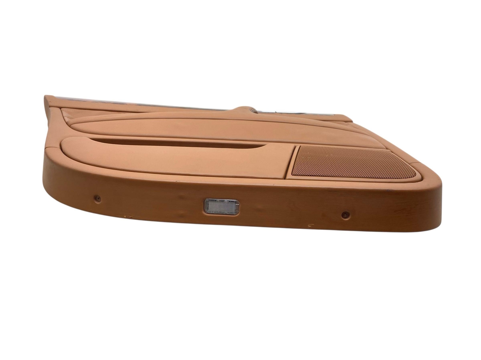 2006-2012 BENTLEY CONTINENTAL REAR LEFT INNER DOOR PANEL | SADDLE (99) *BUBBLES*