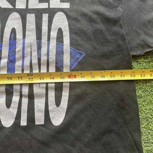 Vintage 90s Kill Bono Pistol Negativland Band XL Gray Shirt USA Made - Bild 7 von 11