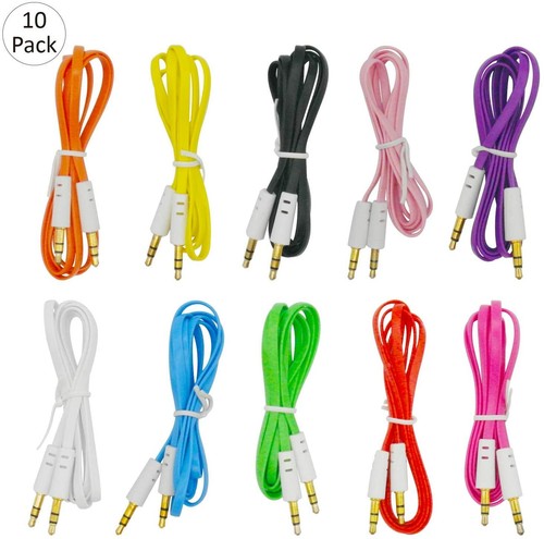 CAVO JACK 3.5 mm AUX MASCHIO MASCHIO CAVETTO AUDIO PER AUTO CUFFIE PC SMARTPHONE - Foto 9 di 12