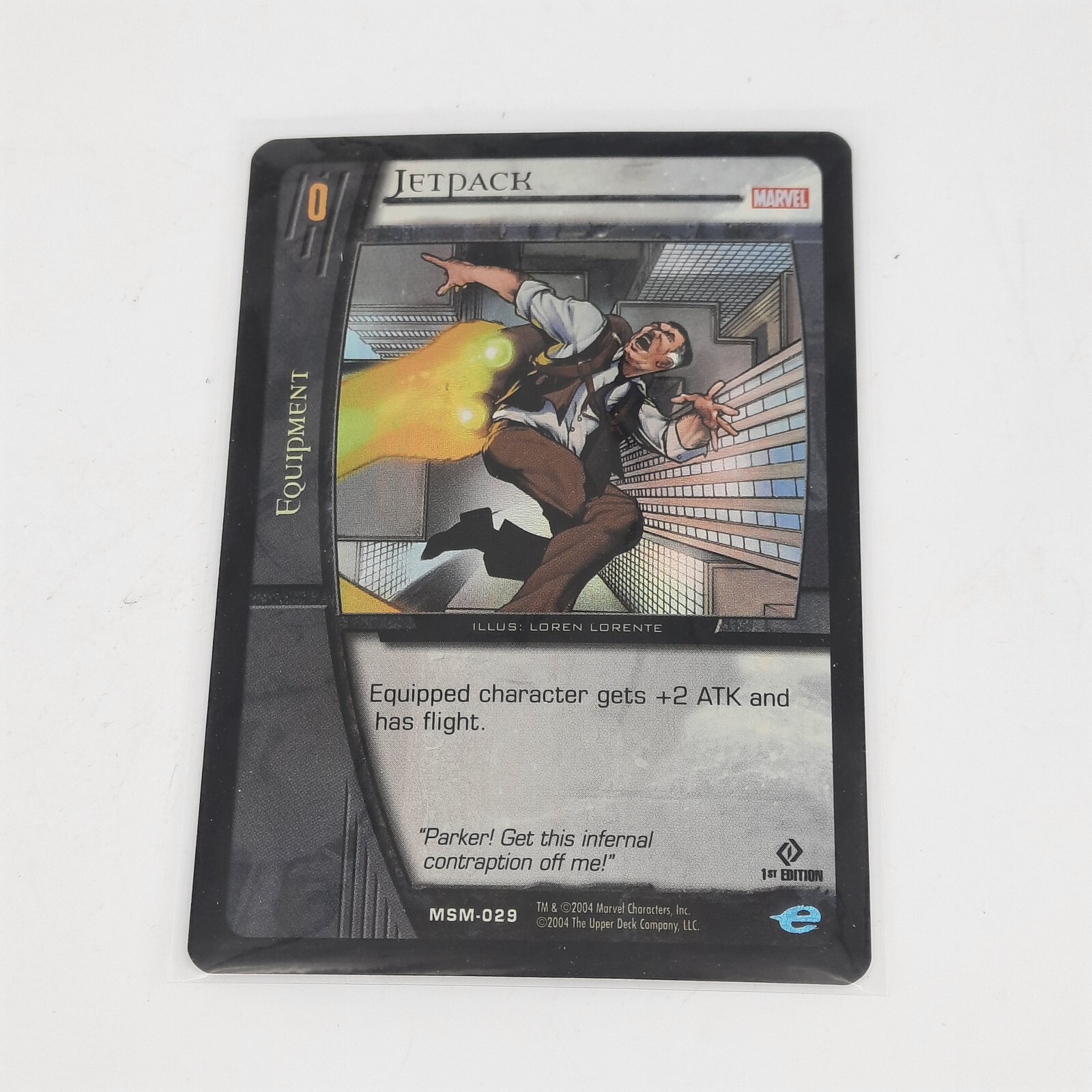 2004 Marvel vs System Foil MSM-029 JETPACK Common First Edition 