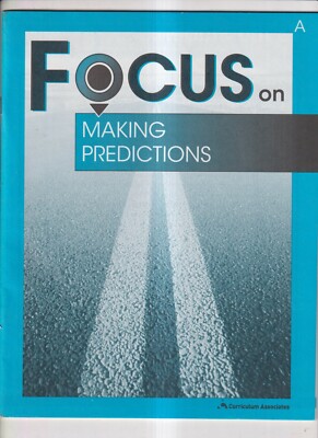 Focus on Making Predictions GRADE 1 BOOK A WITH ANSWERS-Set of 10 Bks