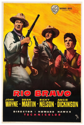 Rio Bravo - 1959 - Spanish - Movie Poster | eBay